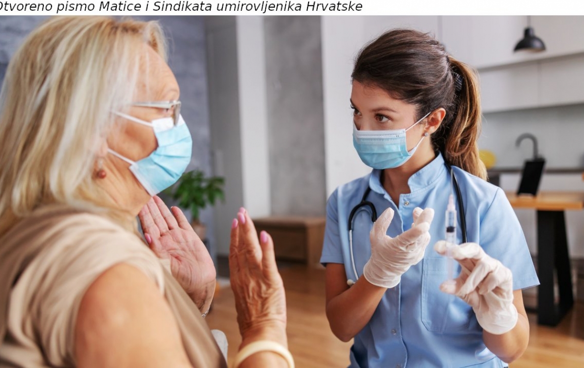 Protiv cijepljenja starijih građana Astra/Zenecom